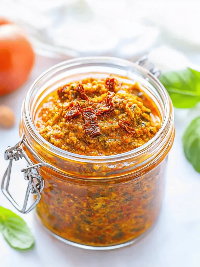 Pesto Rosso (Sun-Dried Tomato Pesto)