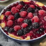Simple Berry Pudding