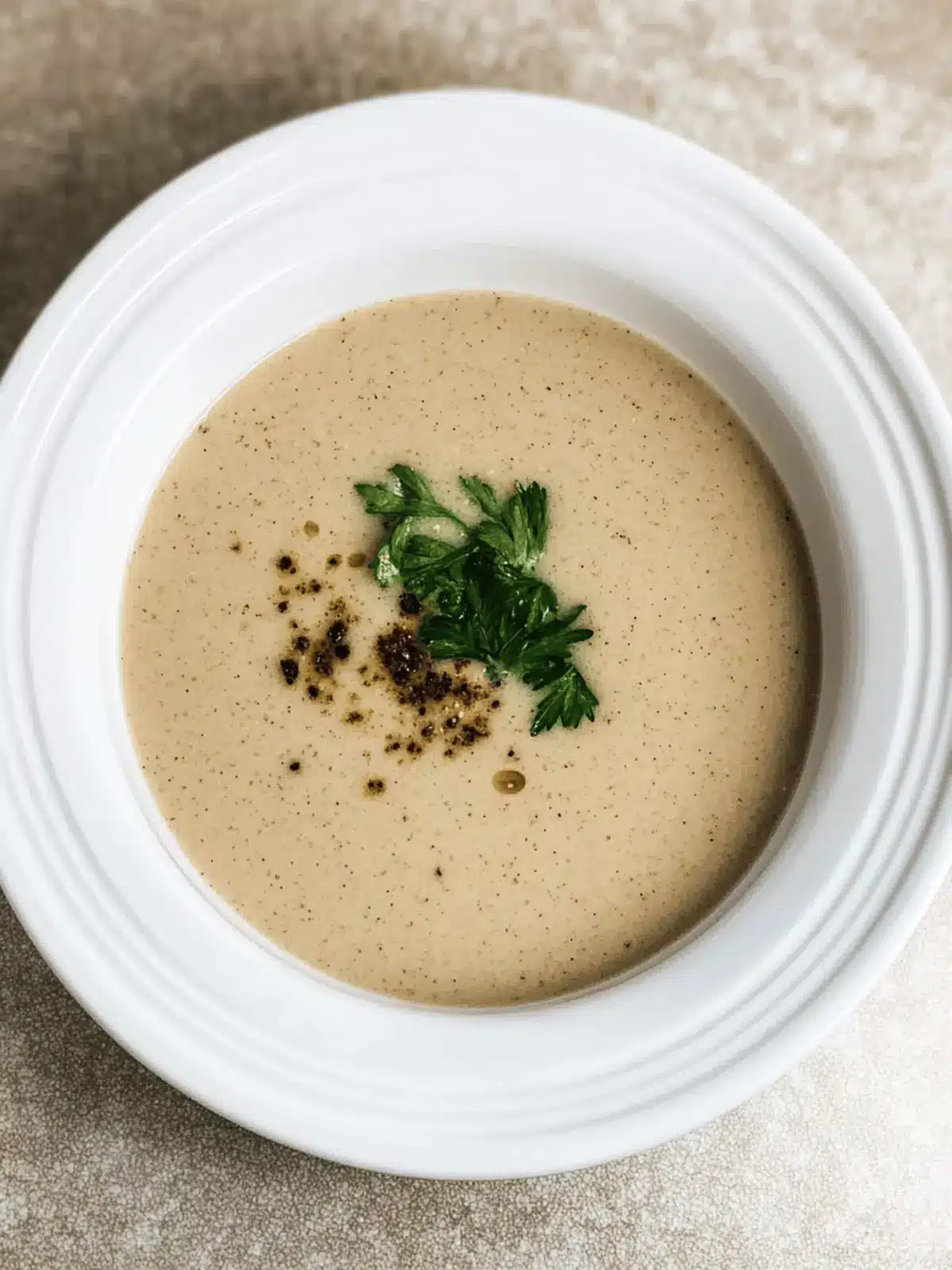 Paganens Algonquin Hazelnut Soup