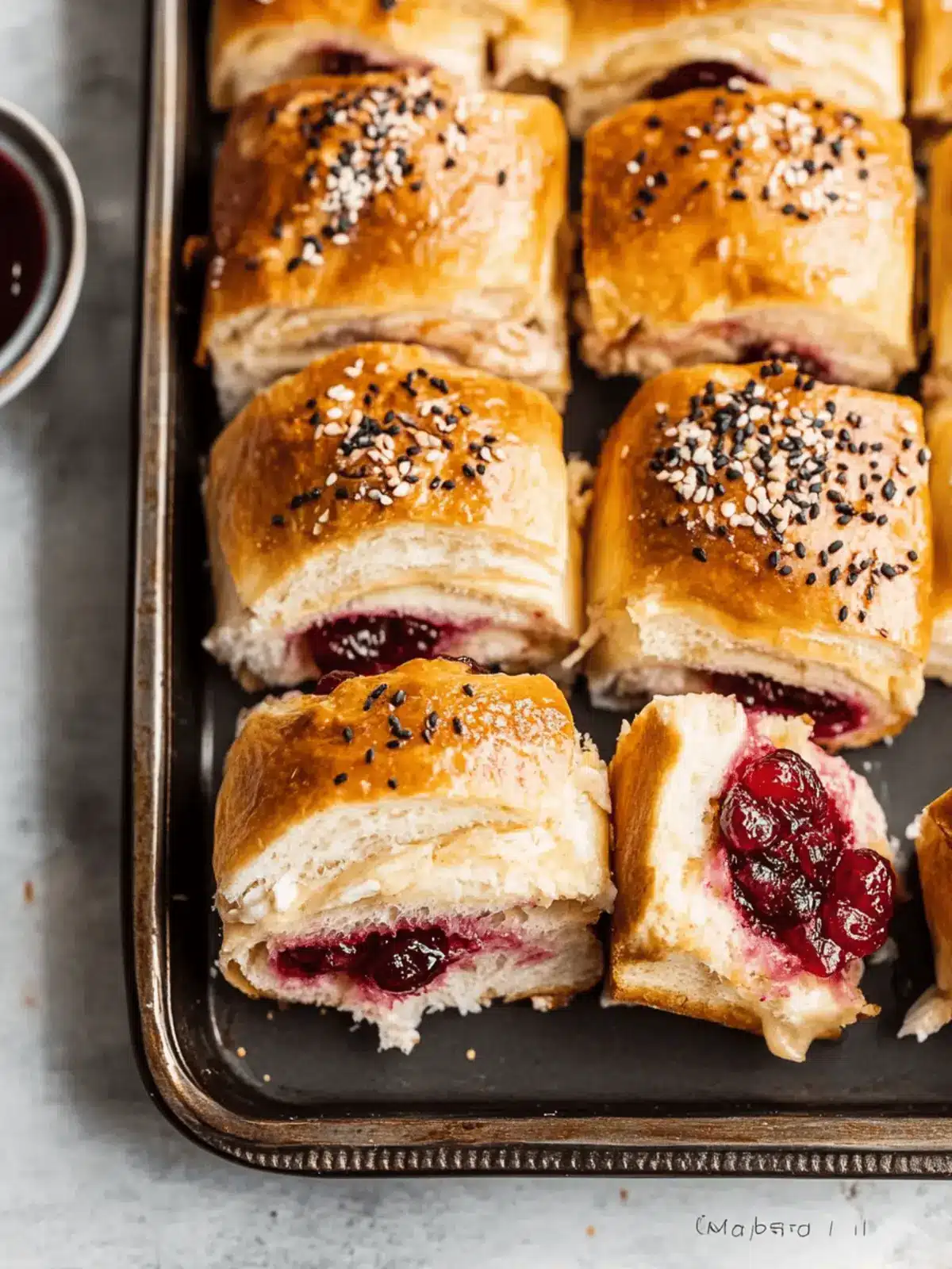 TURKEY CRANBERRY SLIDERS