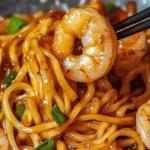 Spicy Garlic Shrimp Noodles