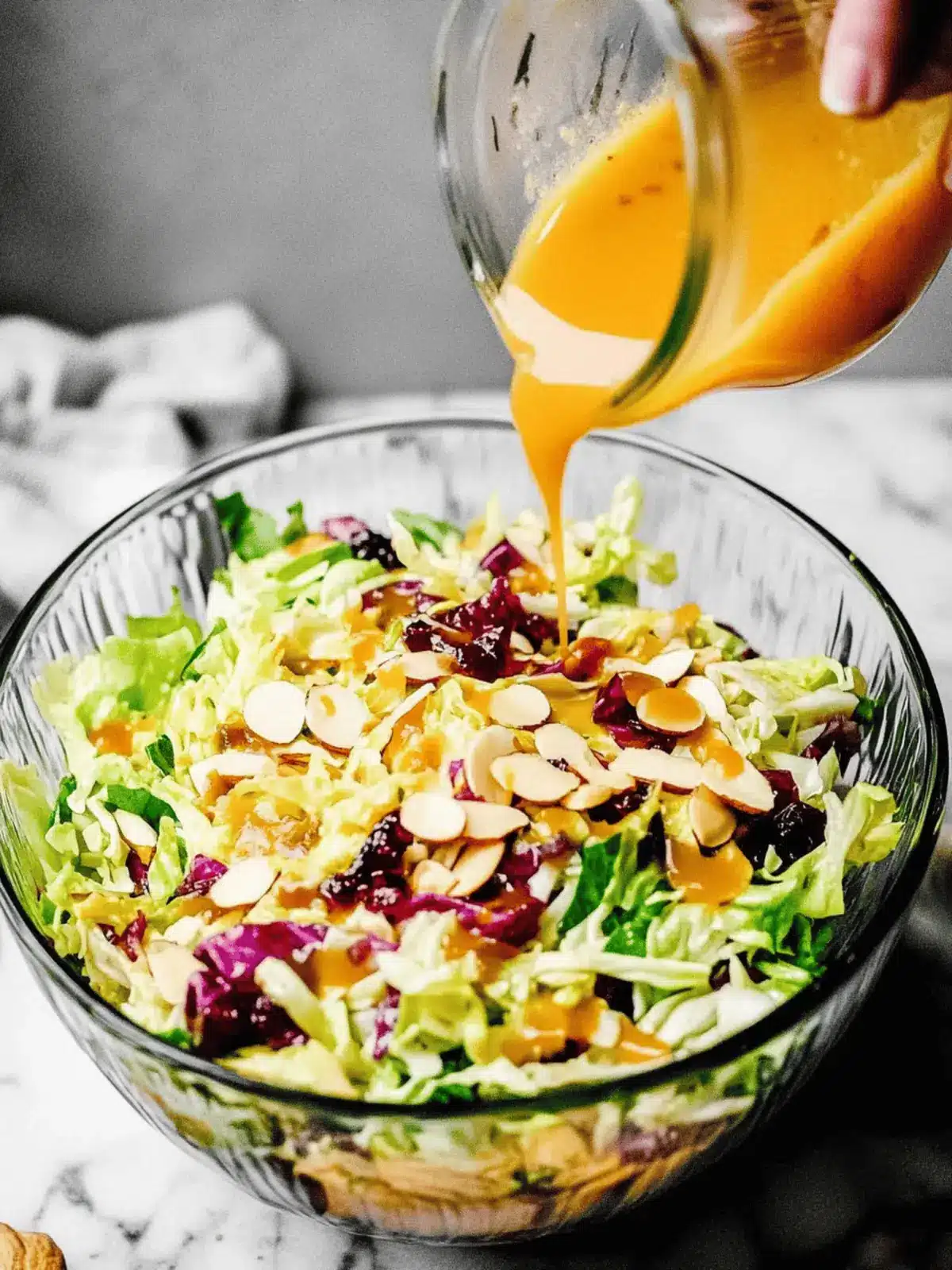 CRANBERRY ALMOND THANKSGIVING SLAW