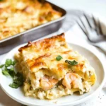 Shrimp Scampi Lasagna