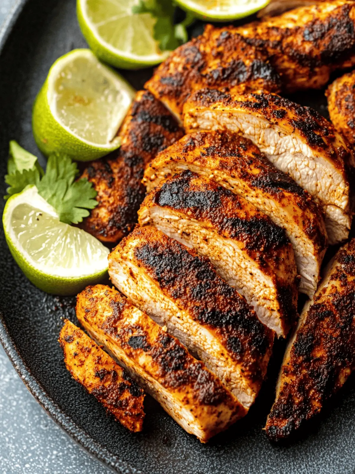 Simple Blackened Chicken