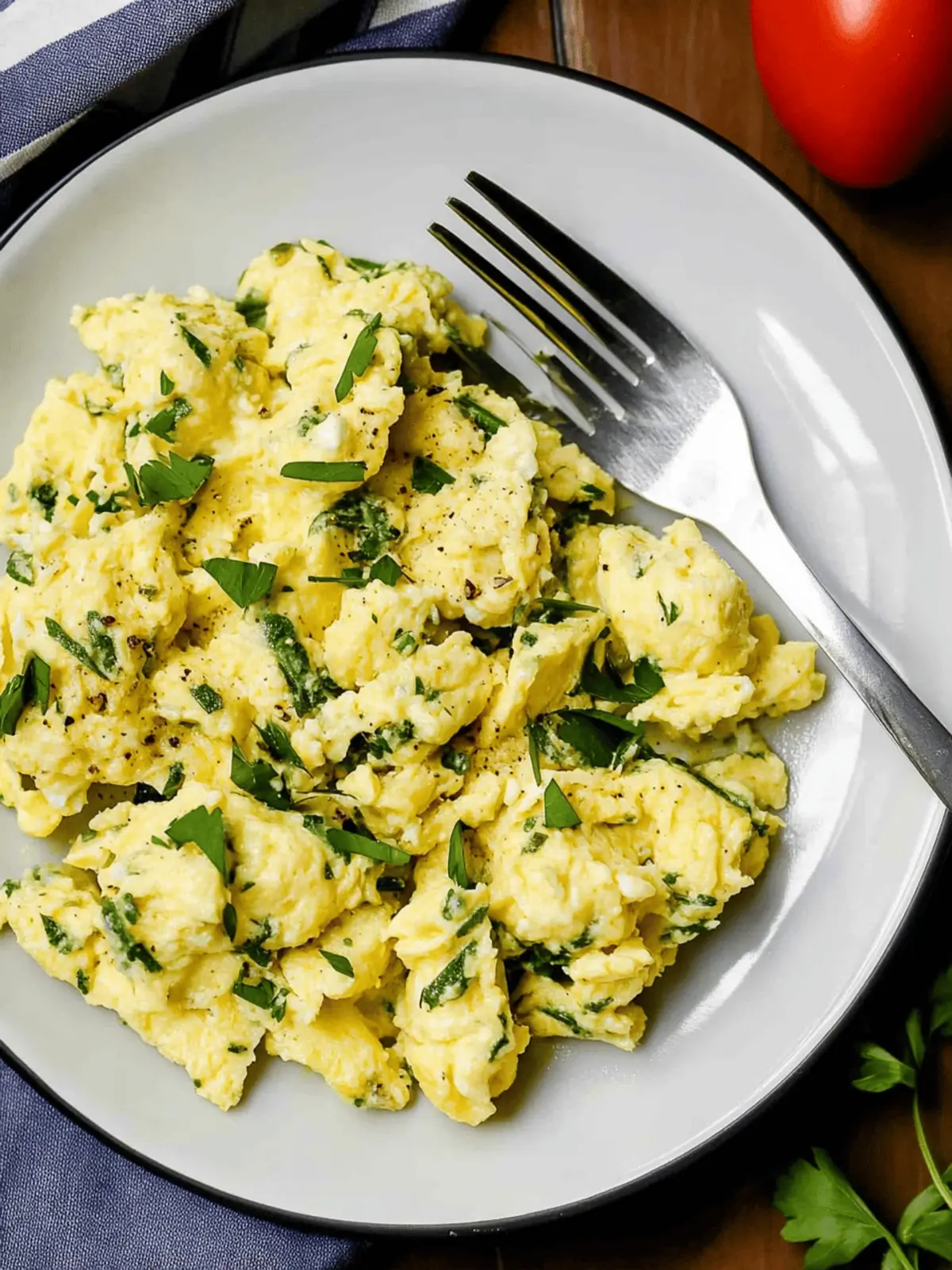 Herb Scrambled Eggs