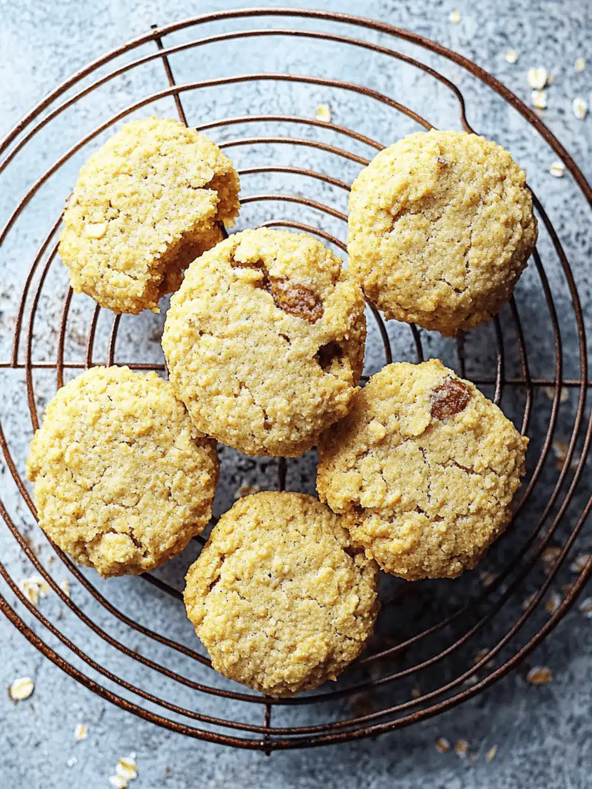 Keto Oatmeal Cookies - 2 net carbs!