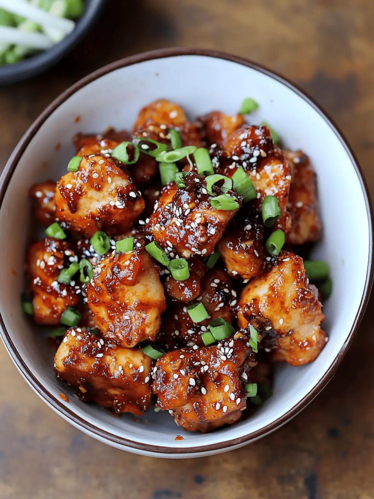 Sticky Korean Chicken