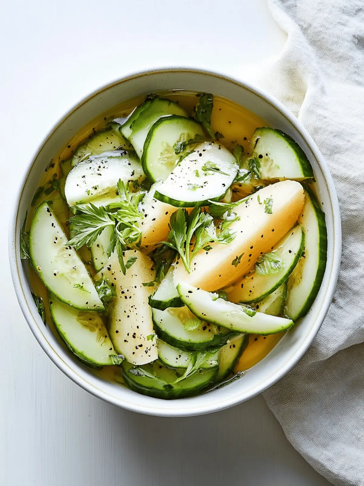 Melon and Cucumber Salad