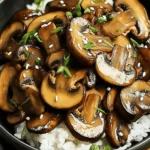 Japanese Miso Mushrooms