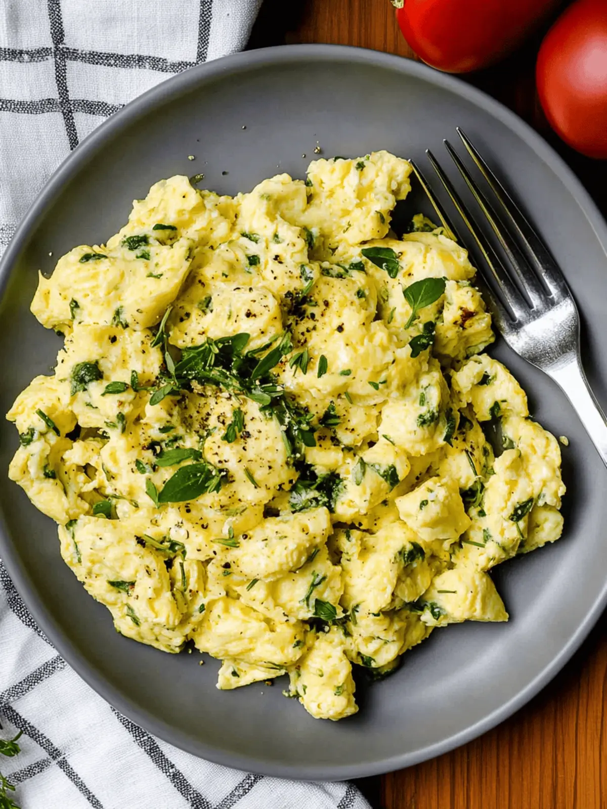 Herb Scrambled Eggs