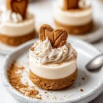 No Bake Mini Biscoff Cheesecakes