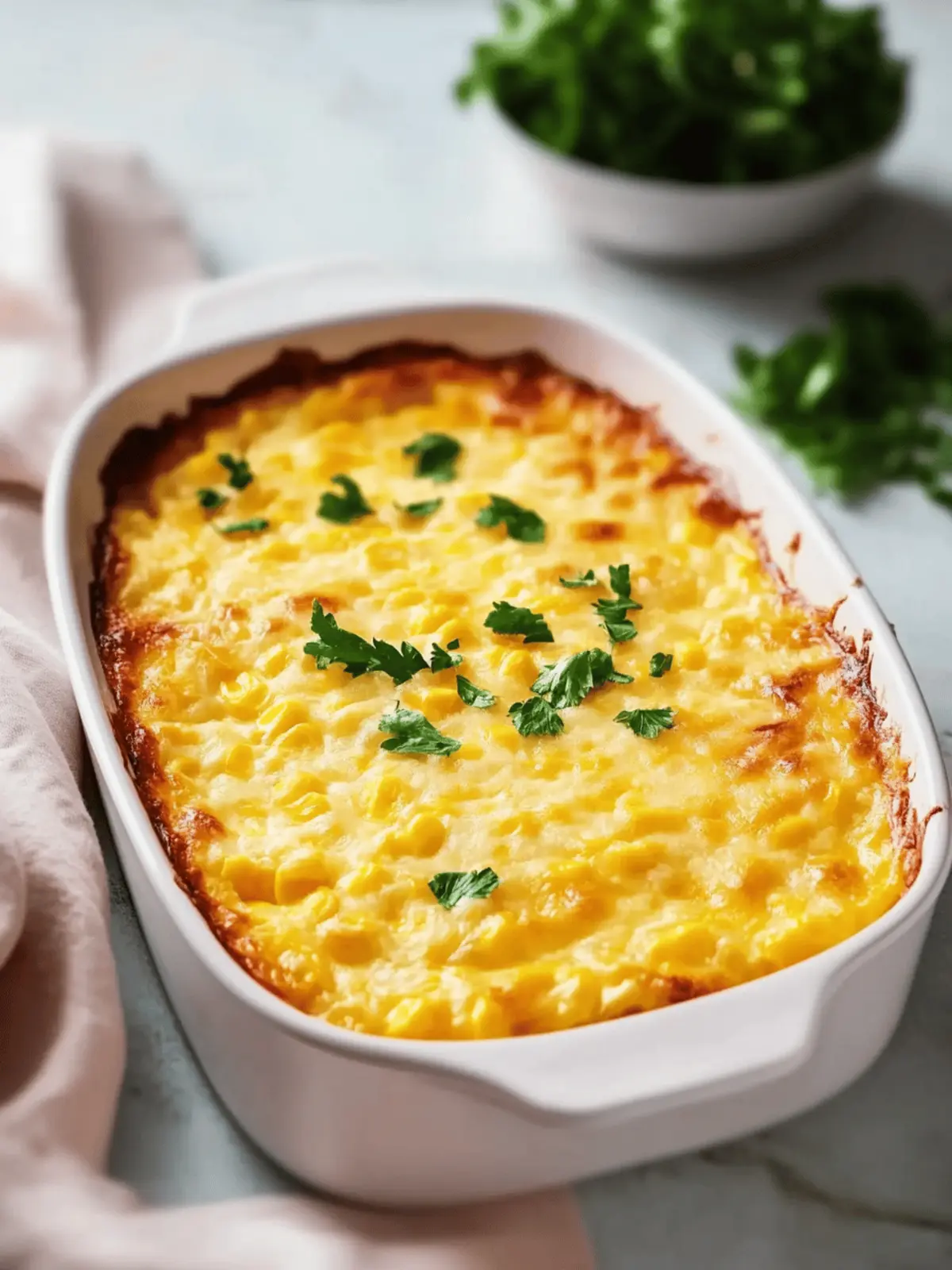 Paula Deen’s Corn Casserole