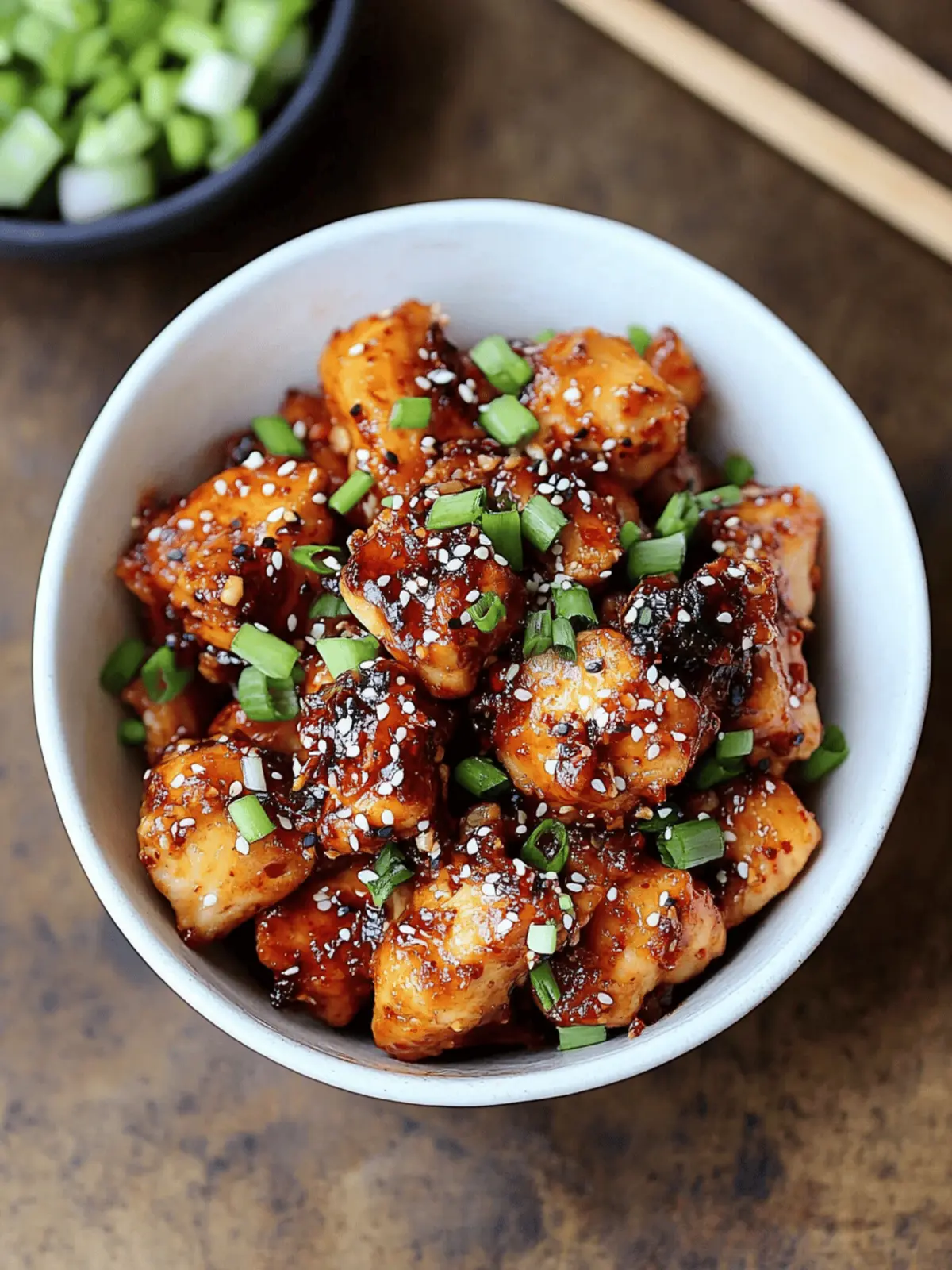 Sticky Korean Chicken