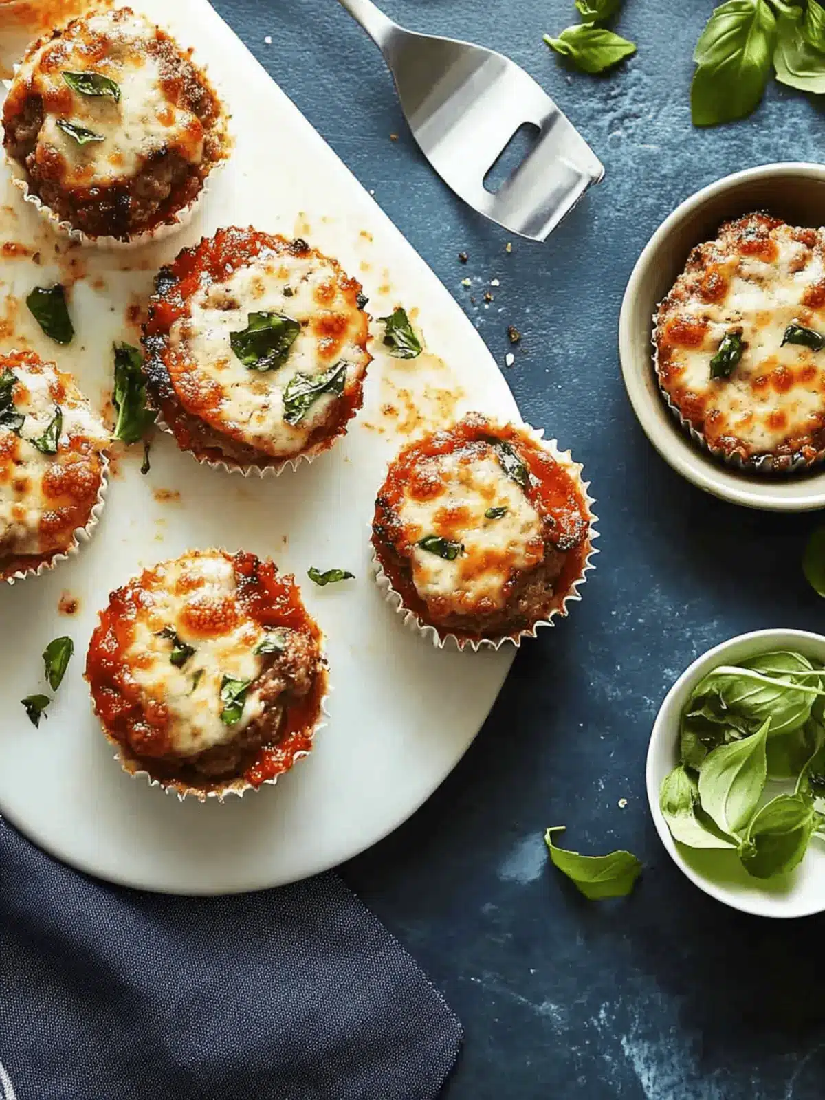 Pizza Meatloaf Cups