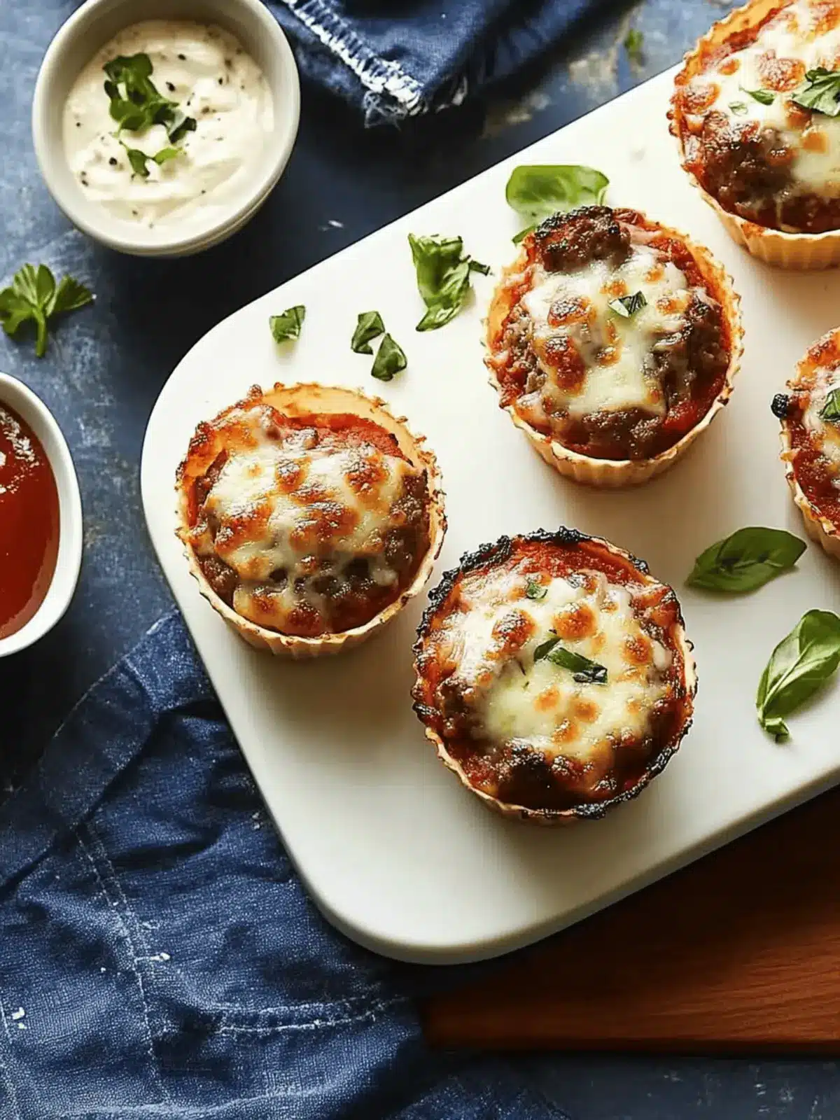Pizza Meatloaf Cups