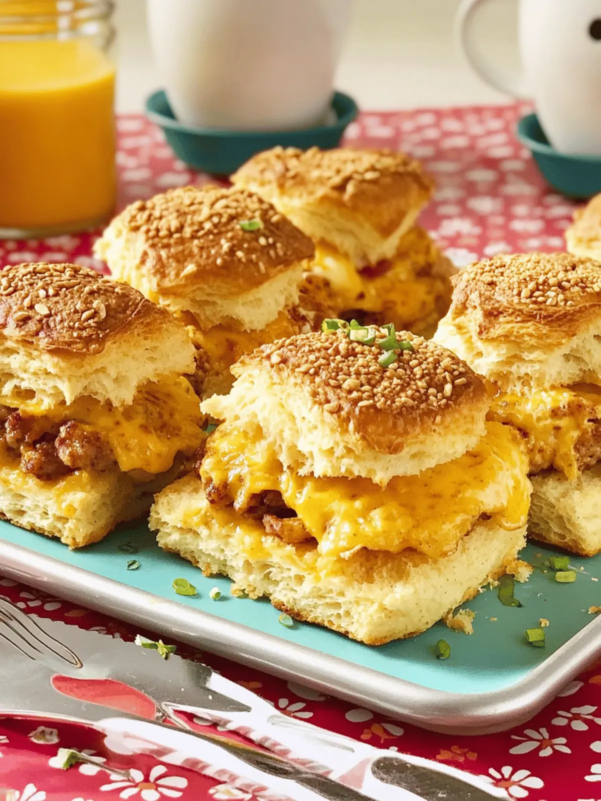 Sheet Pan Biscuit Breakfast Sandwiches