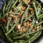 Browned Butter Green Beans with Hazelnut Dukkah