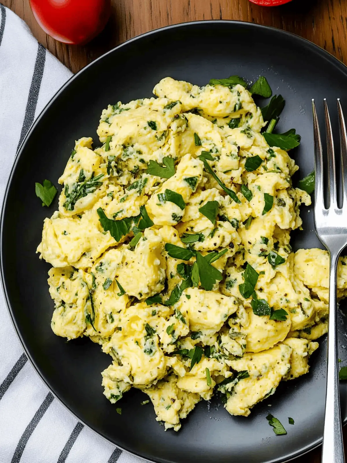 Herb Scrambled Eggs