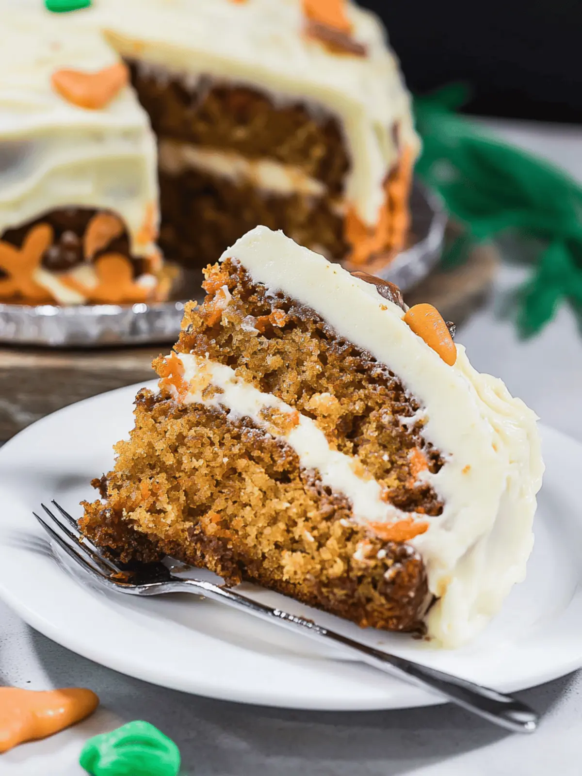 Carrot Ginger Cake