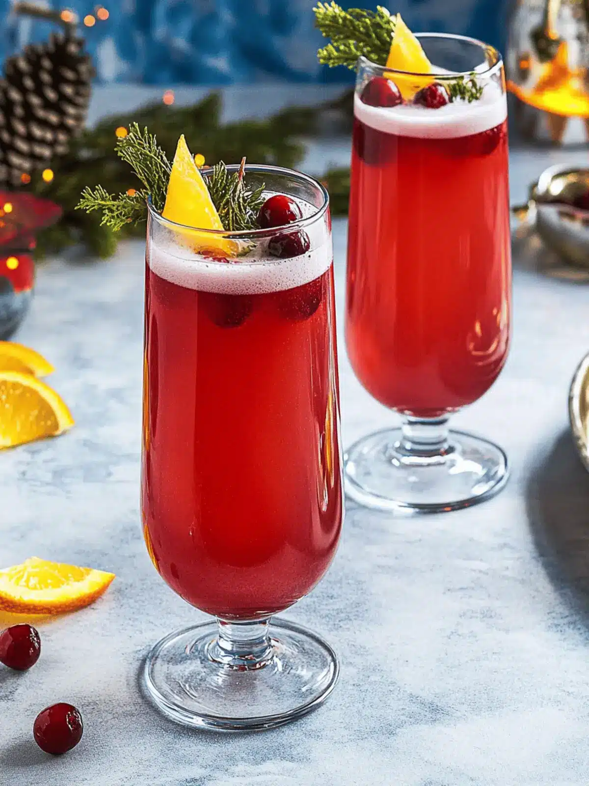 Cranberry Mimosa