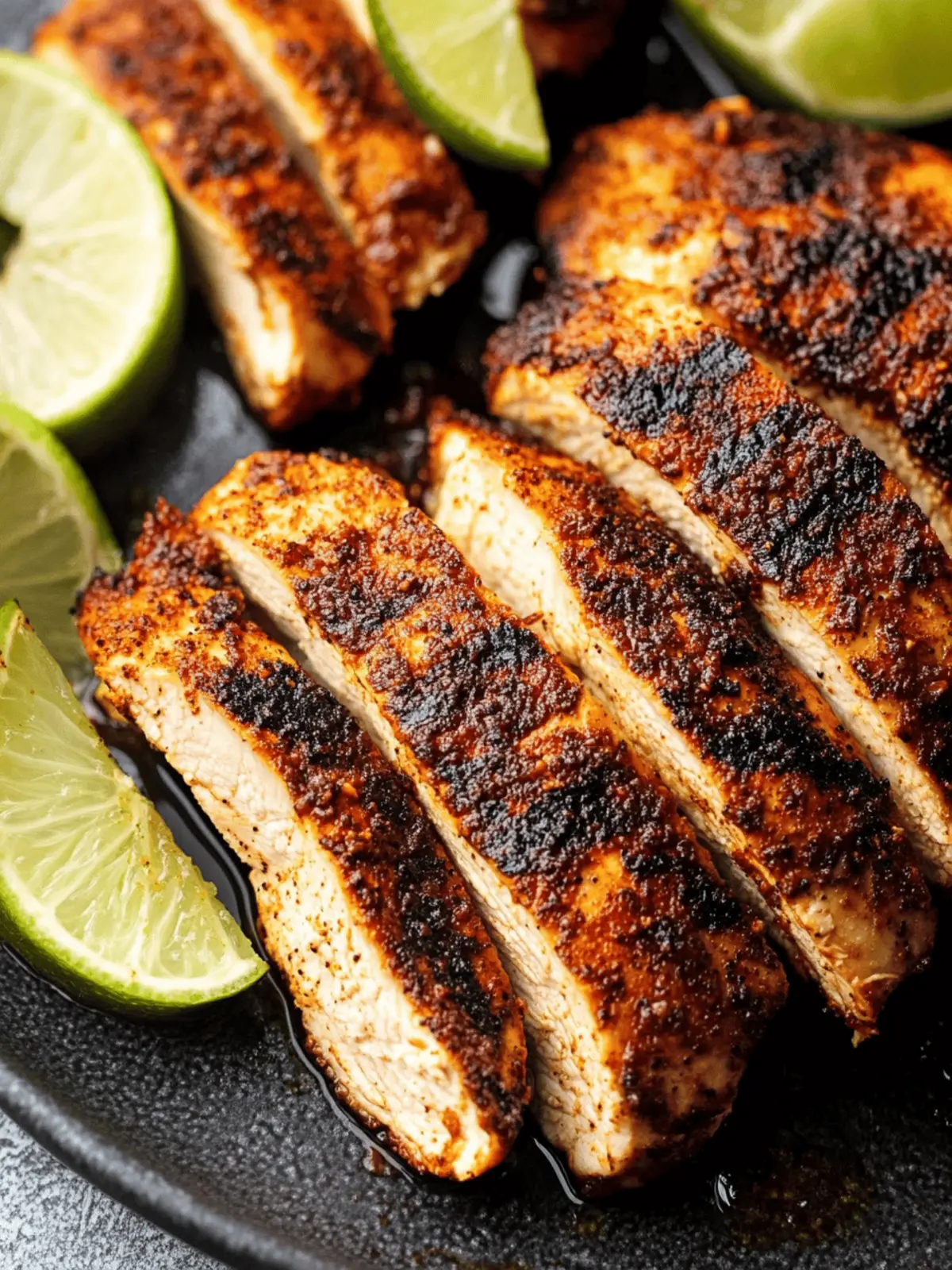 Simple Blackened Chicken