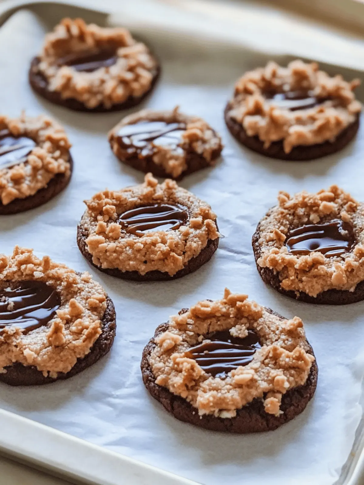Homemade Samoas Cookies