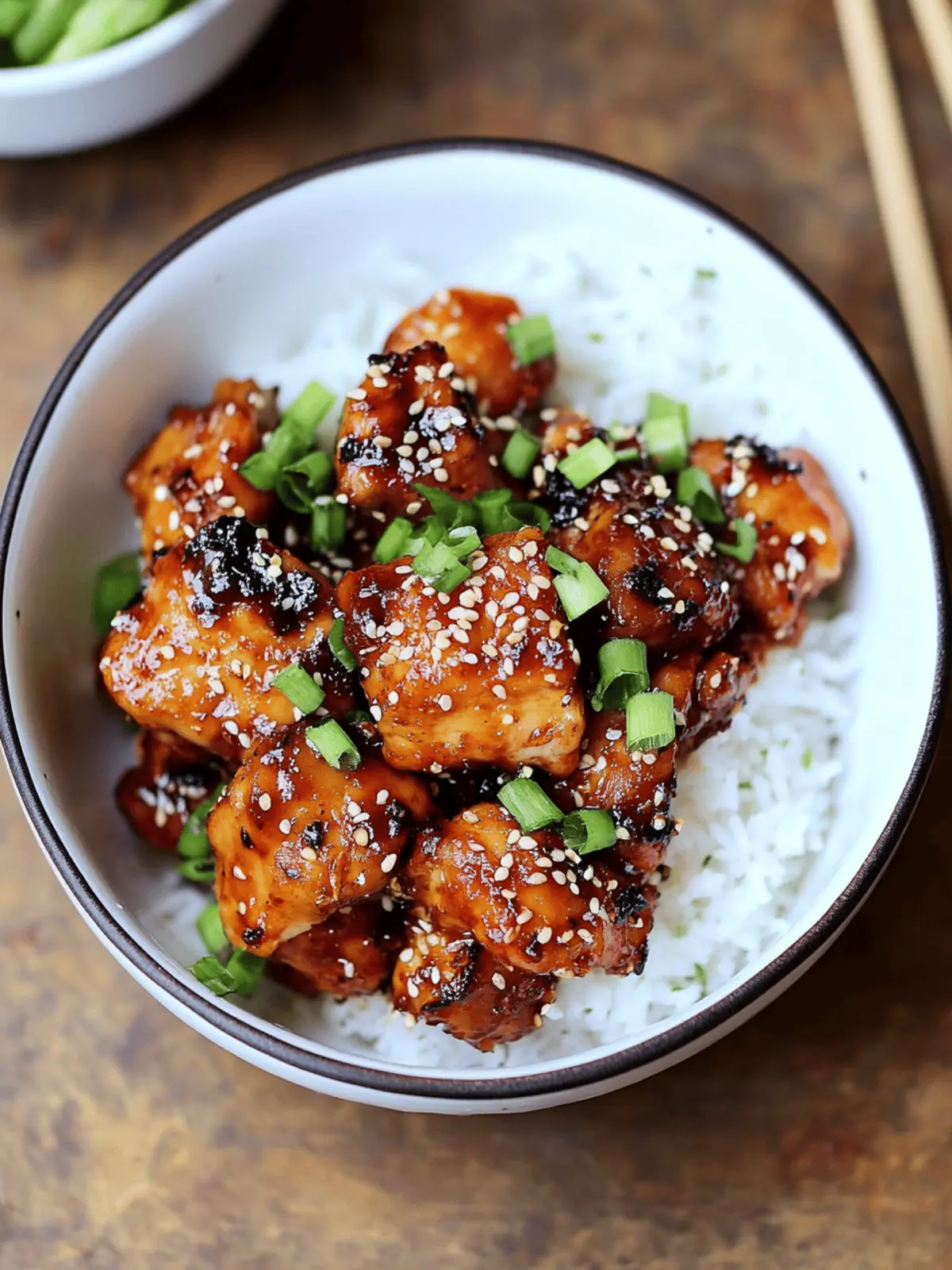 Sticky Korean Chicken