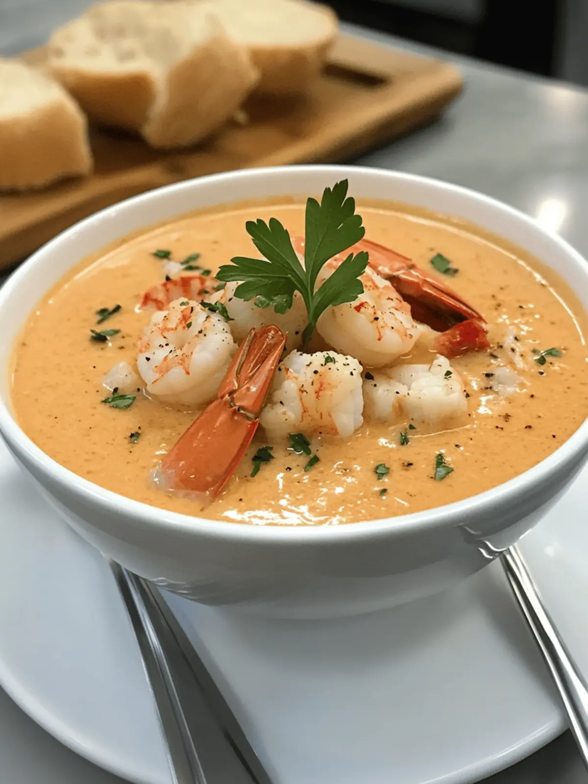 Crab and Shrimp Seafood Bisque