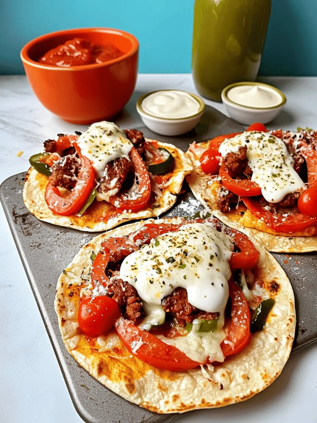 EPIC Pizza Smash Burger Tacos