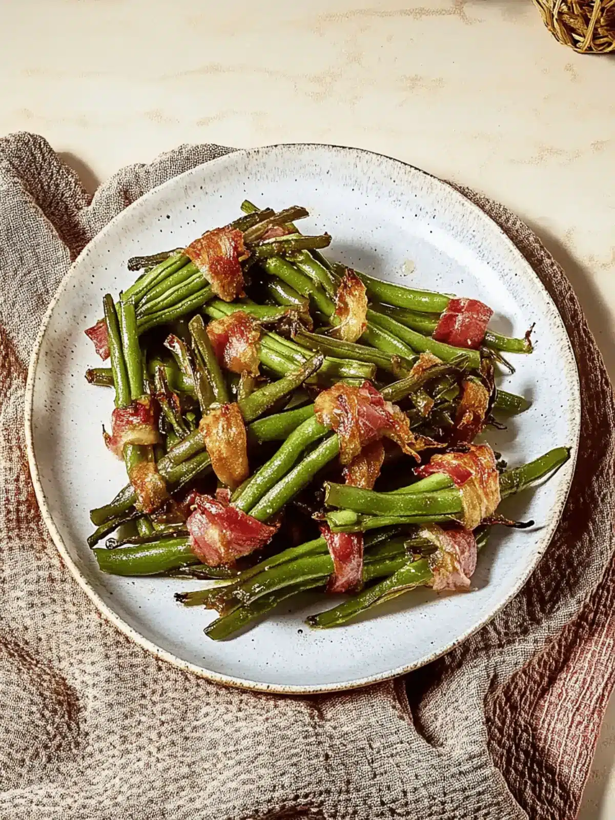 Sweet Green Bean Bundles