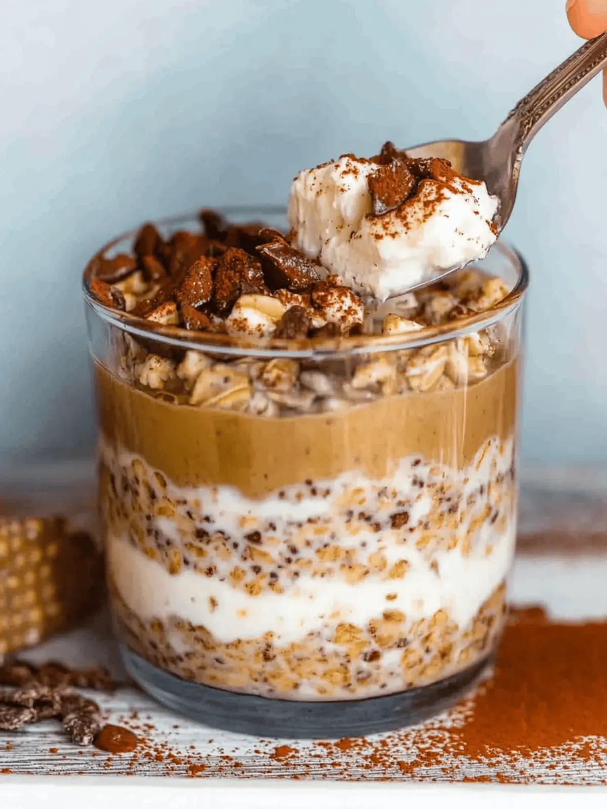 Tiramisu Overnight Oats