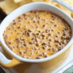 Cheesy Ground Beef Dip