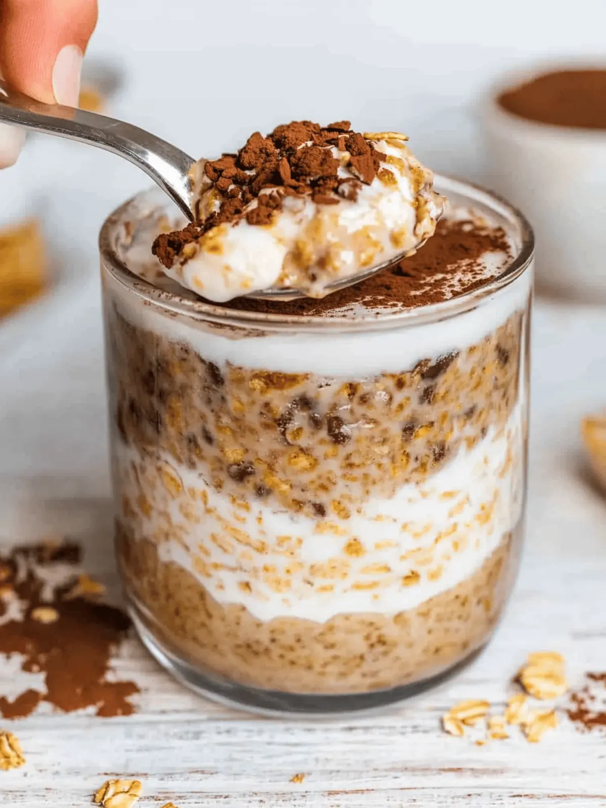 Tiramisu Overnight Oats