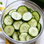 Cucumber Salad with Vinegar
